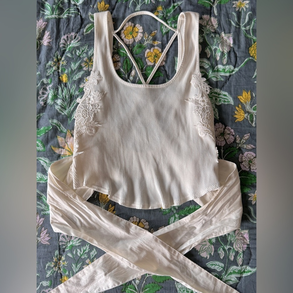 Free People Just A Girl Tank | Size M | Tofu